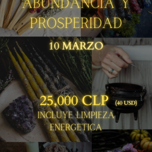 Ritual Abundancia y Prosperidad 10-03