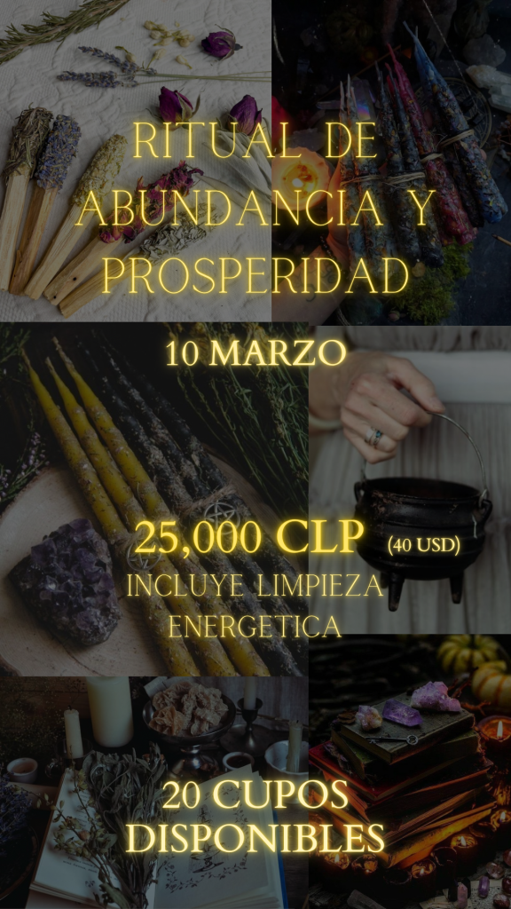 Ritual Abundancia y Prosperidad 10-03